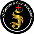 SJ dental and skin hospital logo