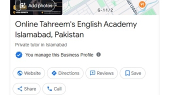 Tahreem English