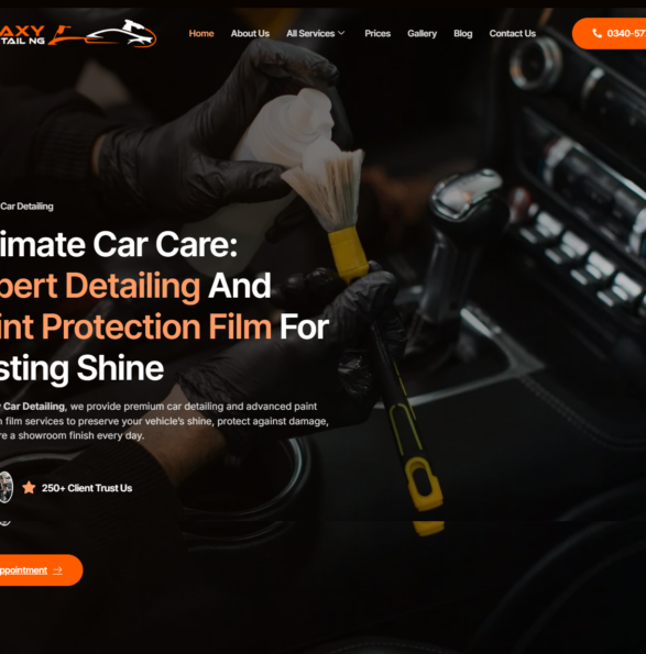 Galaxy Car Detailing Islamabad