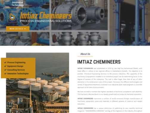 Imtiaz-Chemineers-Process-Engineering-Solutions