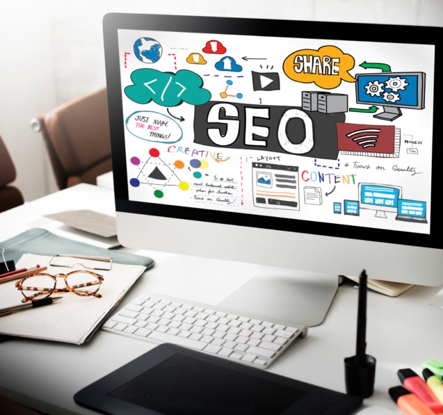 SEO Search Engine Optimization Internet Digital Concept