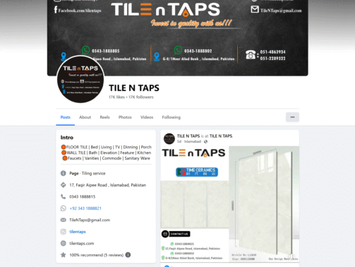 TILE-N-TAPS-Islamabad-Facebook