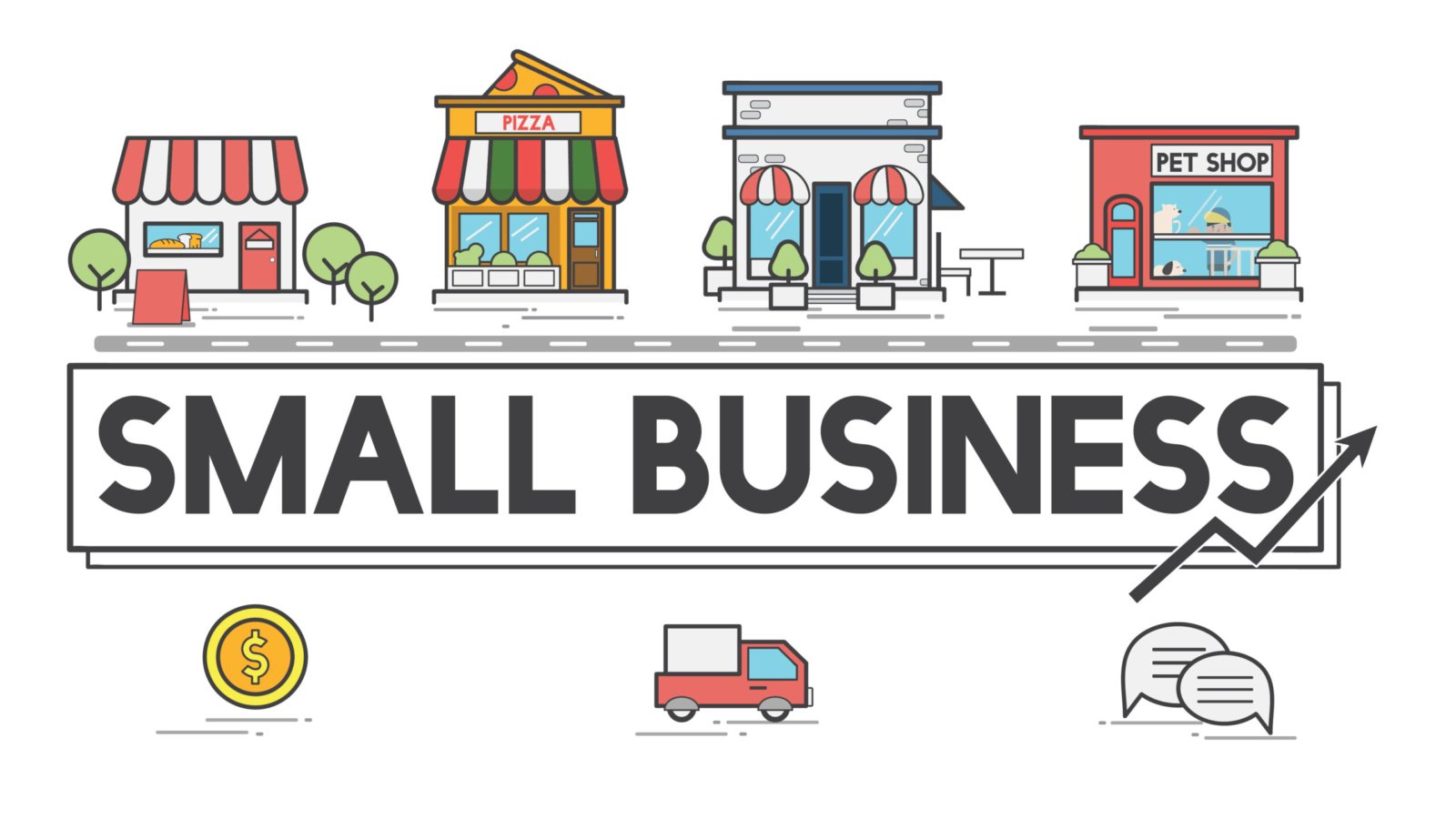 Illustration of startup business