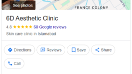 6D Aesthetic Clinic (GBP Local SEO)