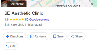 6D Aesthetic Clinic (GBP Local SEO)