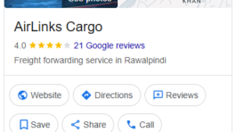 AirLinks Cargo (GBP Local SEO)