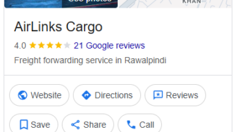 AirLinks Cargo (GBP Local SEO)