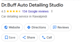 Dr Buff Autodetailing studio (GBP Local SEO)