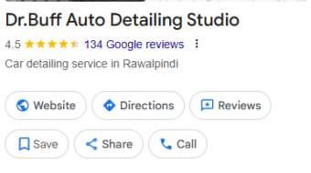 Dr Buff Autodetailing studio (GBP Local SEO)