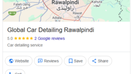 Global Car Detailing Rawalpindi (GBP Local SEO)