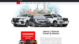 Hamza Travel & Rent a Car (Web Dev)