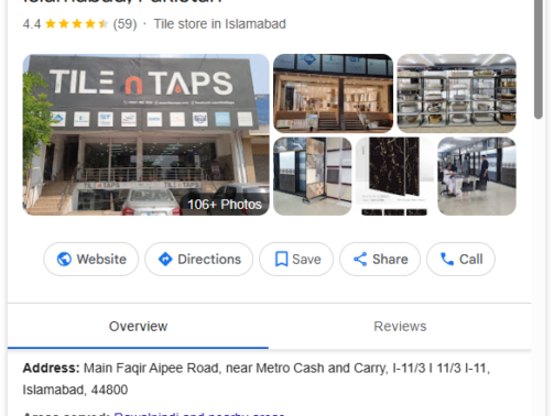 Tile N Taps I-113 Branch (GBP Local SEO)