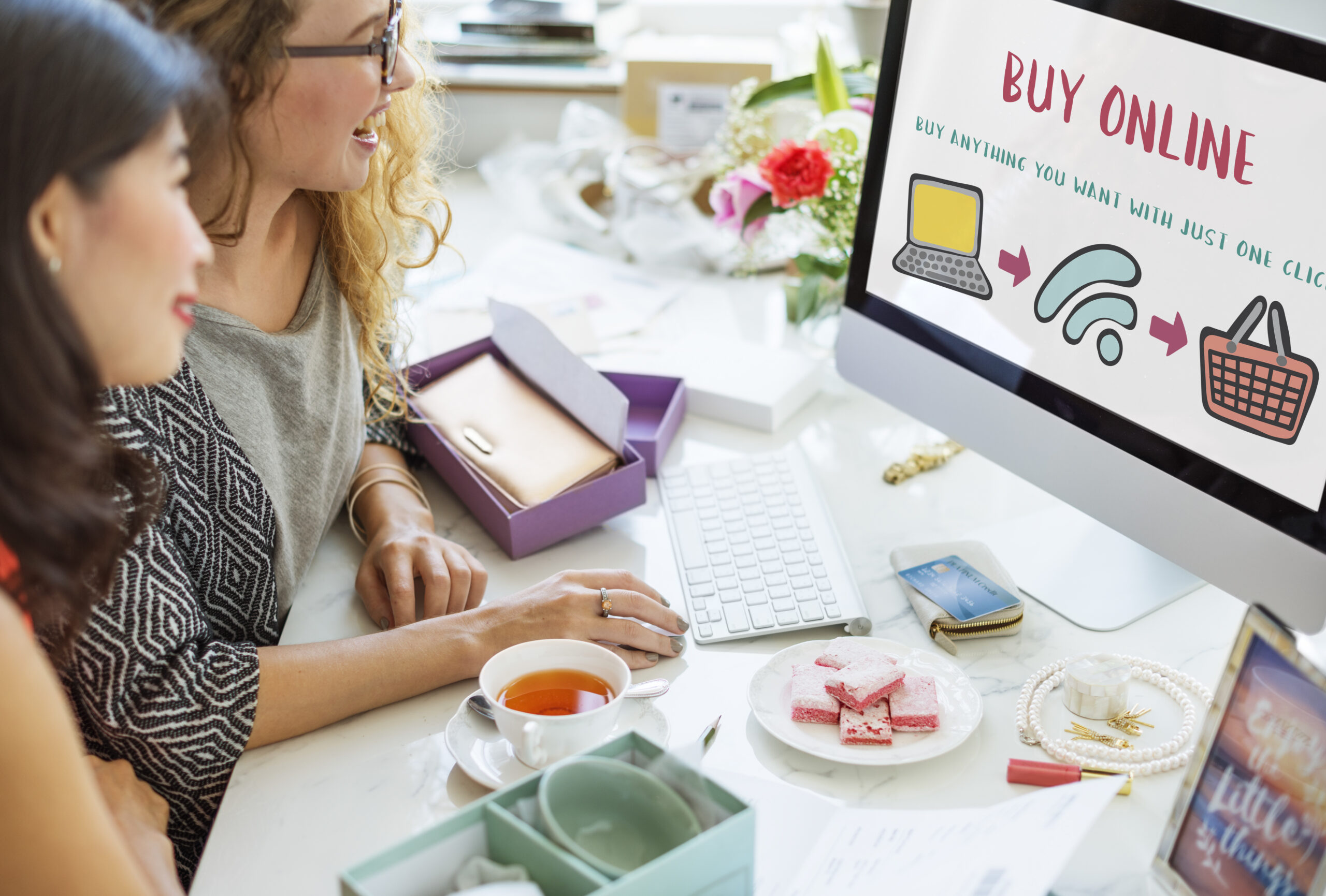 Online Shopping Web Shop E-shopping Concept