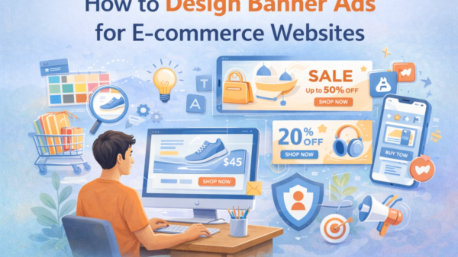 Design Banner Ads for E-commerce Websites