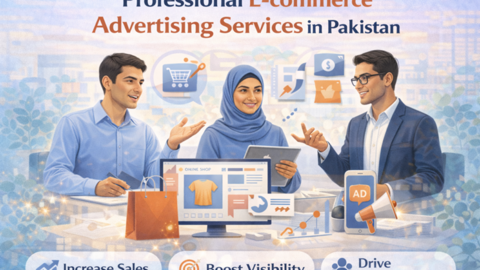 Professional E-commerce Advertising Services in Pakistan | Top marketing agencies in Islamabad/Rawalpindi, Pakistan