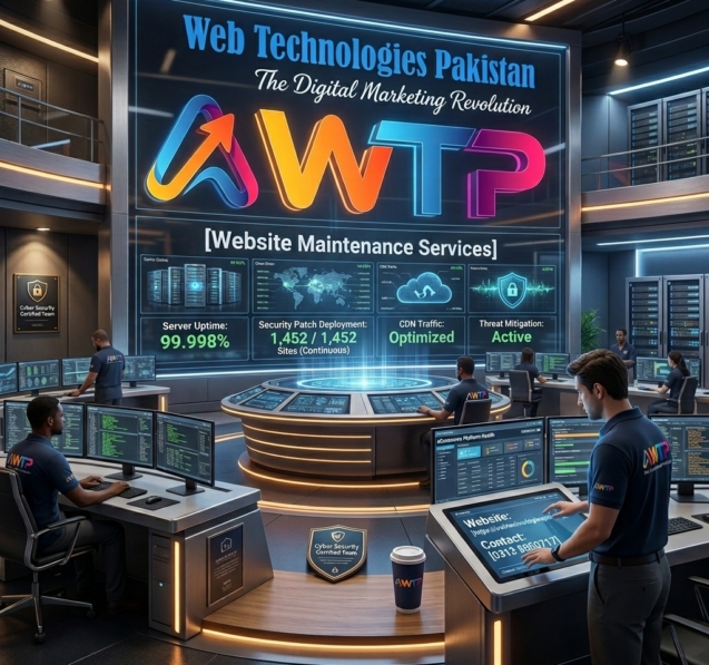 Website Maintenance Services | Website Maintenance Services in Rawalpindi, Islamabad, Pakistan
