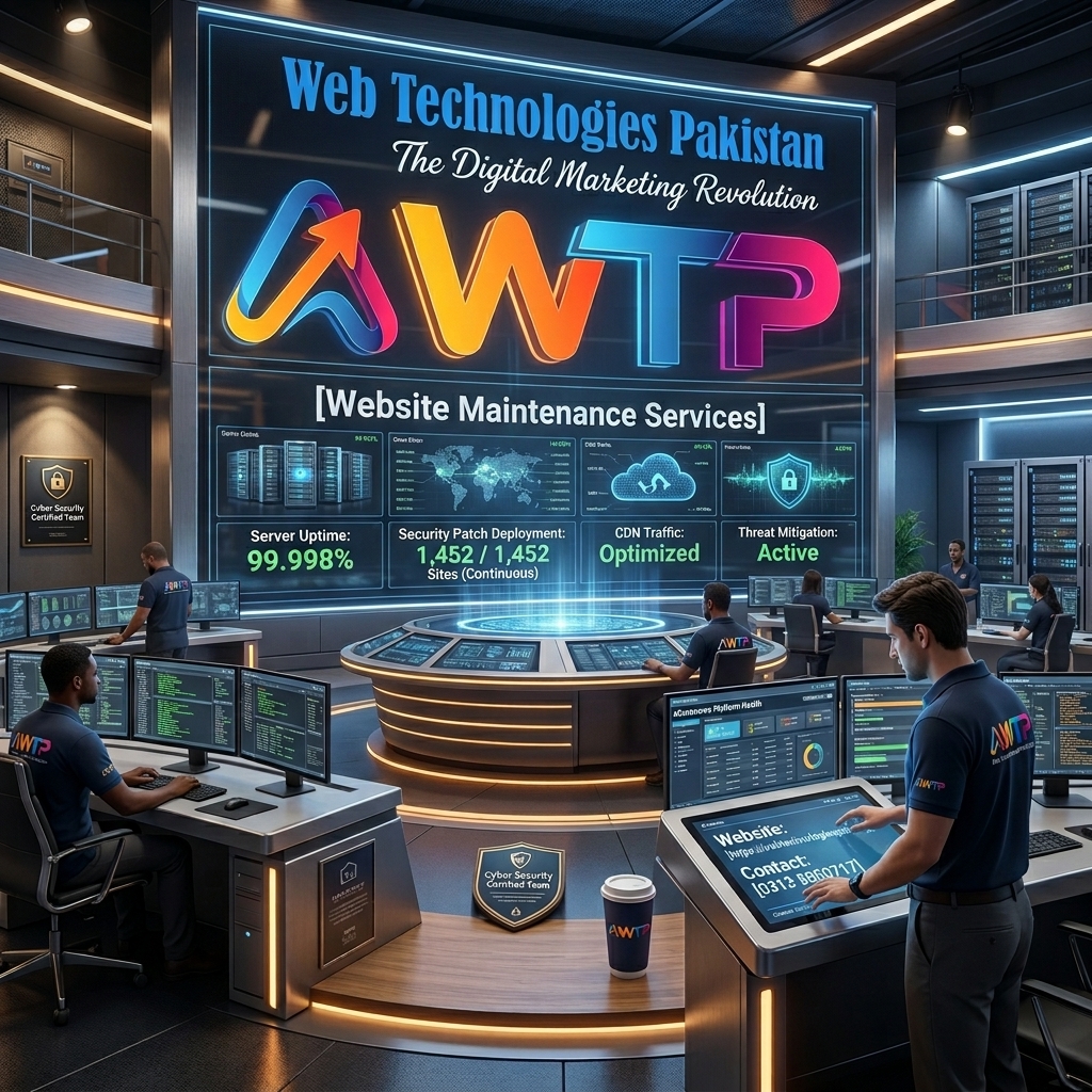 Website Maintenance Services | Website Maintenance Services in Rawalpindi, Islamabad, Pakistan