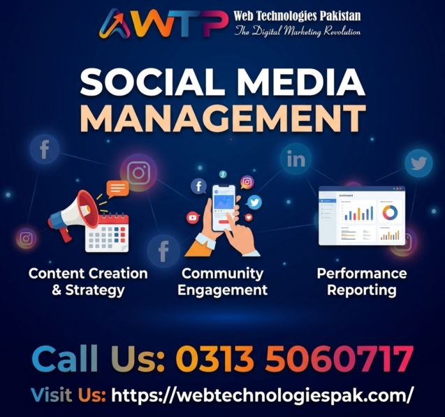 Social Media Management | Social Media Management in Rawalpindi, Islamabad, Pakistan