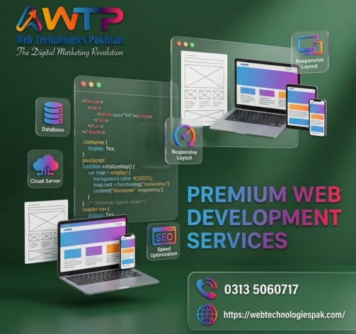 Web Development | Web Development in Rawalpindi, Islamabad, Pakistan