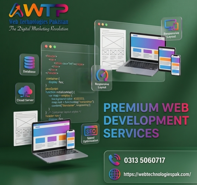 Web Development | Web Development in Rawalpindi, Islamabad, Pakistan