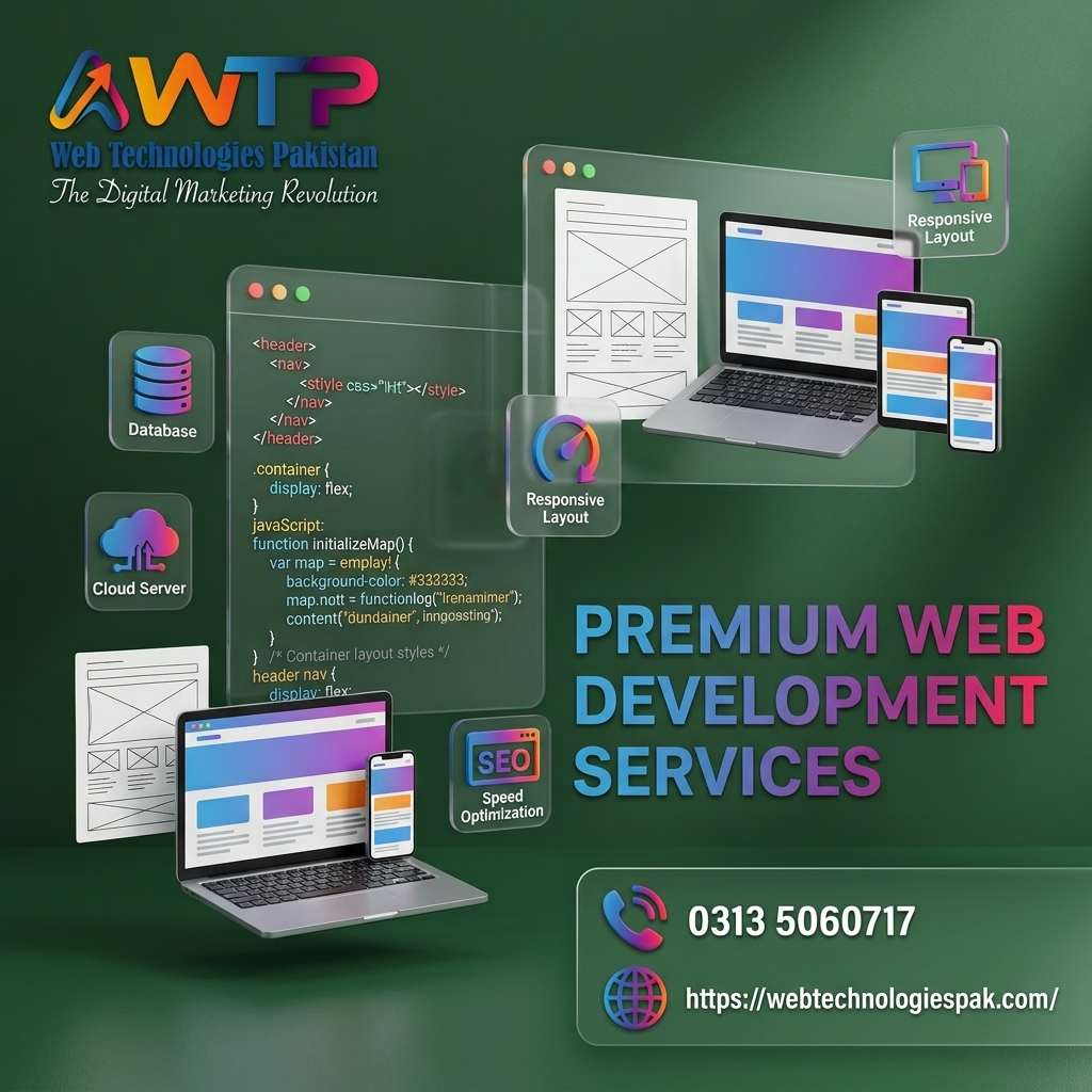 Web Development | Web Development in Rawalpindi, Islamabad, Pakistan