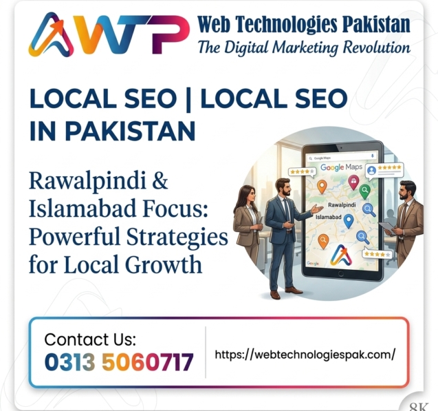 Local SEO | Local SEO in Rawalpindi, Islamabad, Pakistan: Powerful Strategies for Local Growth