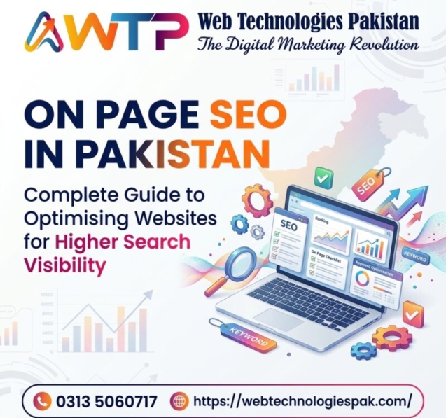 On-Page SEO in Pakistan: Complete Guide to Optimizing Websites for Higher Search Visibility