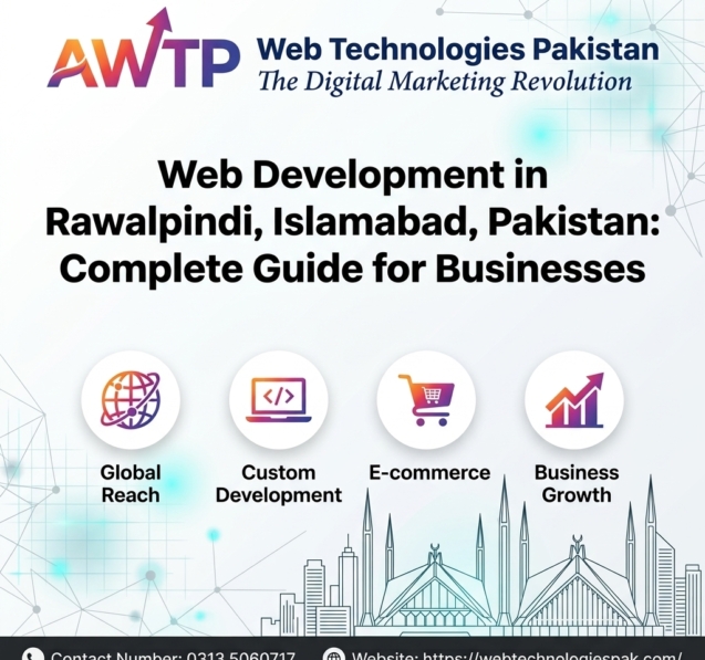 Web Development | Web Development in Rawalpindi, Islamabad, Pakistan: Complete Guide for Businesses