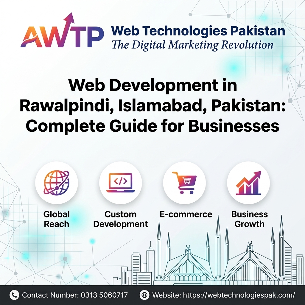 Web Development | Web Development in Rawalpindi, Islamabad, Pakistan: Complete Guide for Businesses