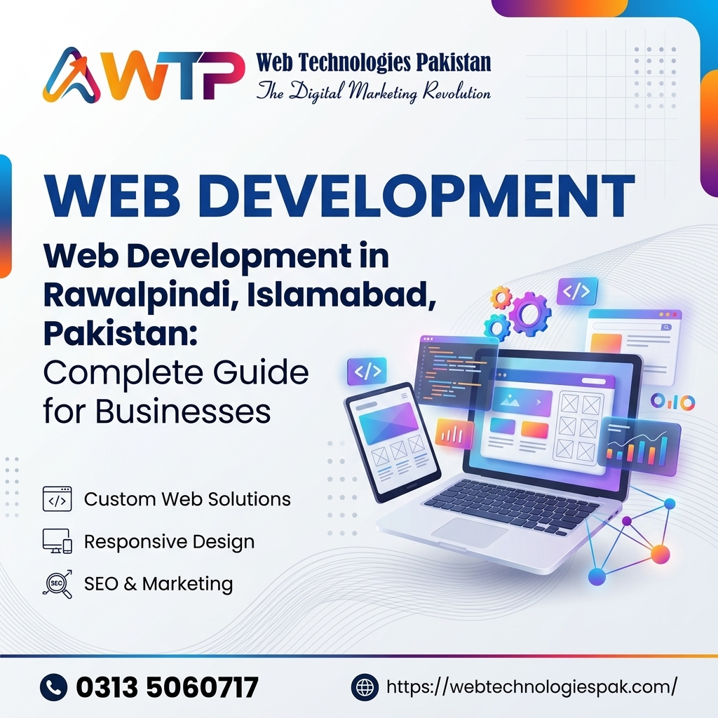 Web Development | Web Development in Rawalpindi, Islamabad, Pakistan: Complete Guide for Businesses