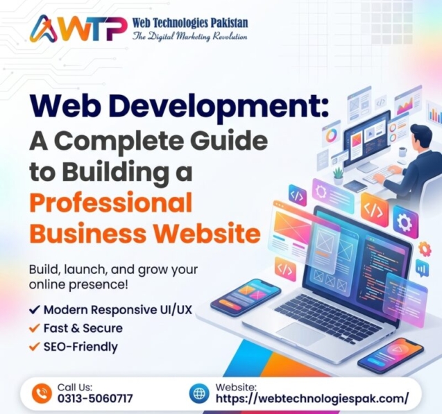 Web Development: A Complete Guide to Building a Professional Business Website