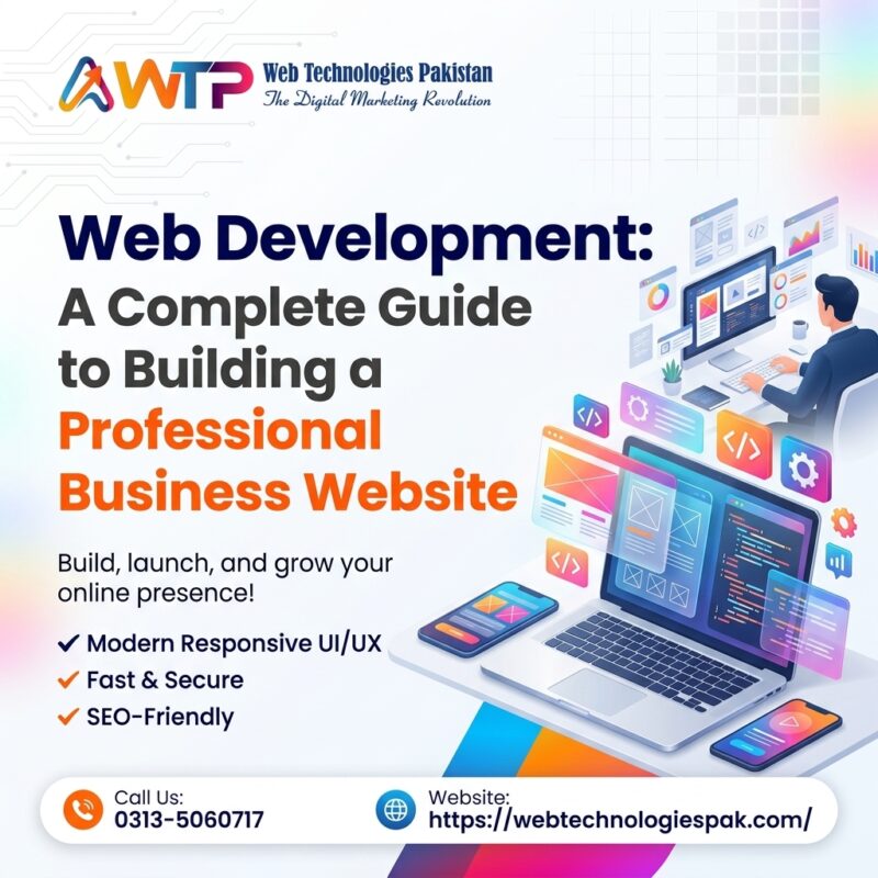 Web Development: A Complete Guide to Building a Professional Business Website
